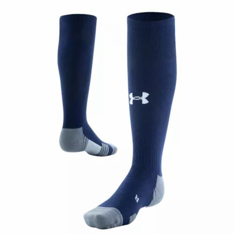 Clothing * | Adult Under Armour Team Knee High Socks Midnight Navy