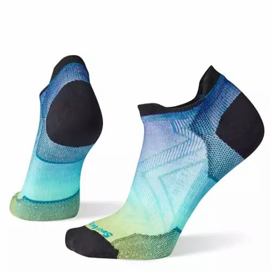 Clothing * | Women'S Smartwool Run Zero Cushion Ombrea Ankle Running Socks