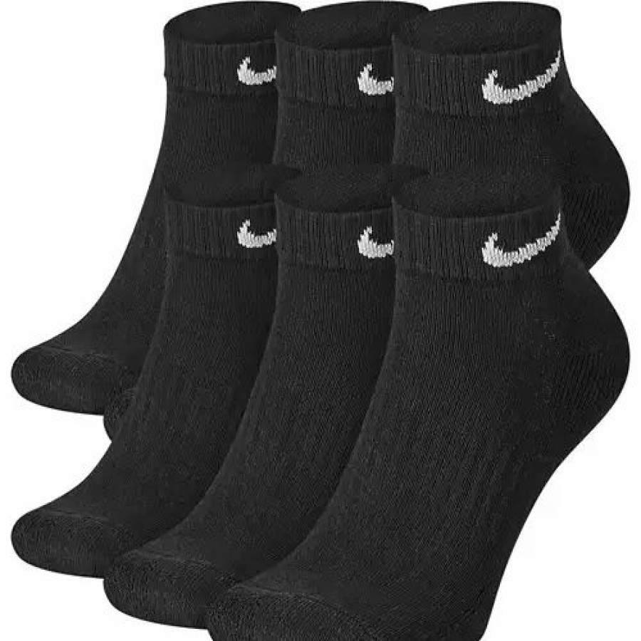 Clothing * | Adult Nike Everyday Cushion 6 Pack Ankle Socks