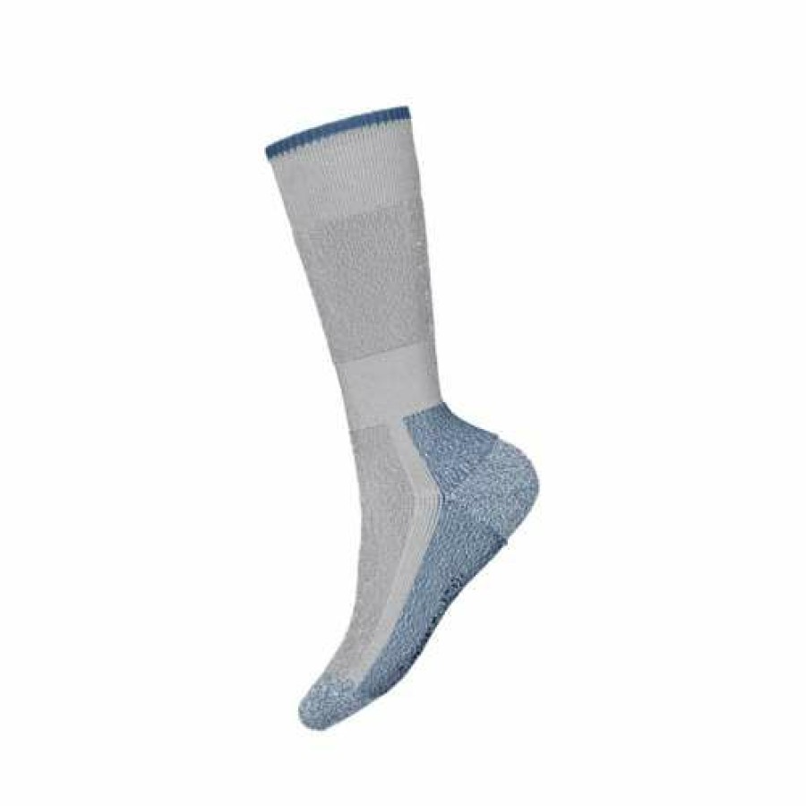 Clothing * | Women'S Smartwool Mountaineer Classic Edition Maximum Cushion Crew Socks Light Grey