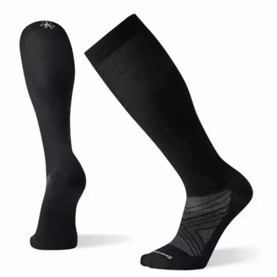 Clothing * | Adult Smartwool Phd Ultra Light Knee High Snowboarding Socks Black