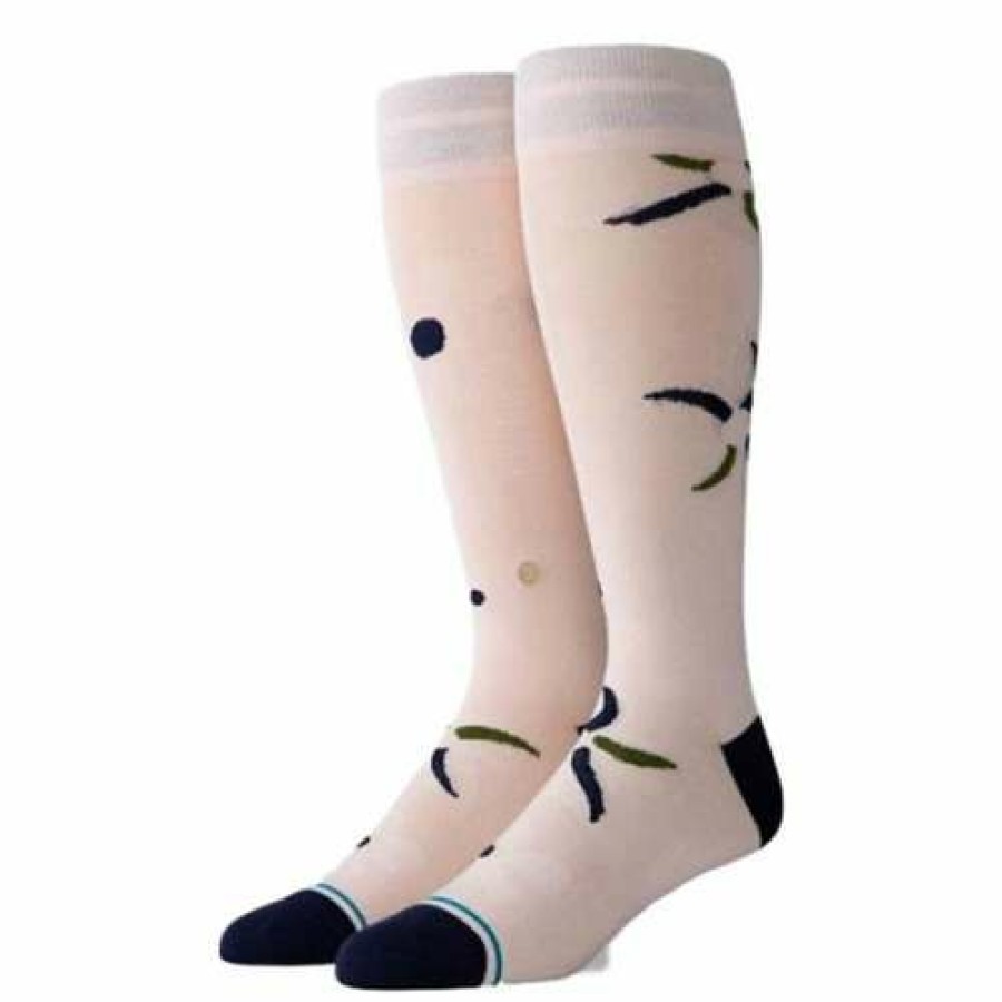 Clothing * | Adult Stance Sonic Bloom Crew Socks Pink