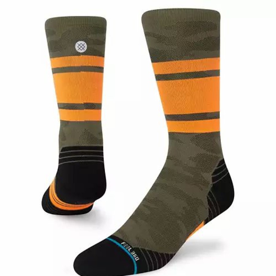 Clothing * | Adult Stance Sargent Crew Socks Army