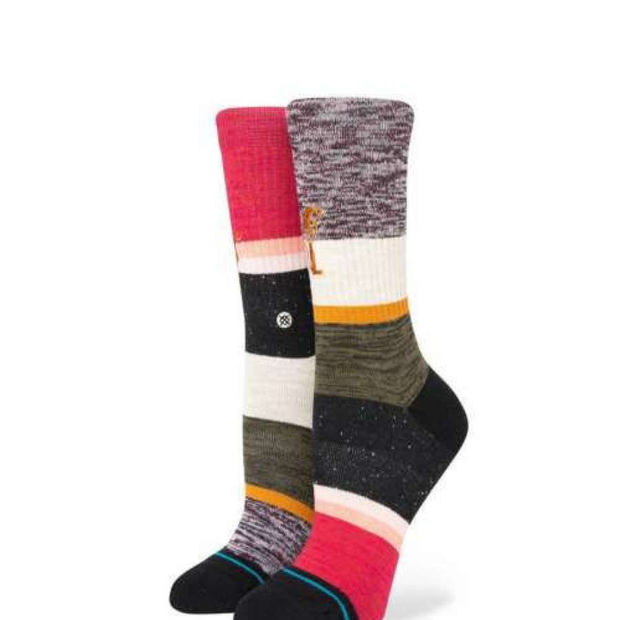 Clothing * | Women'S Stance Fandangled Friend Crew Socks Multi