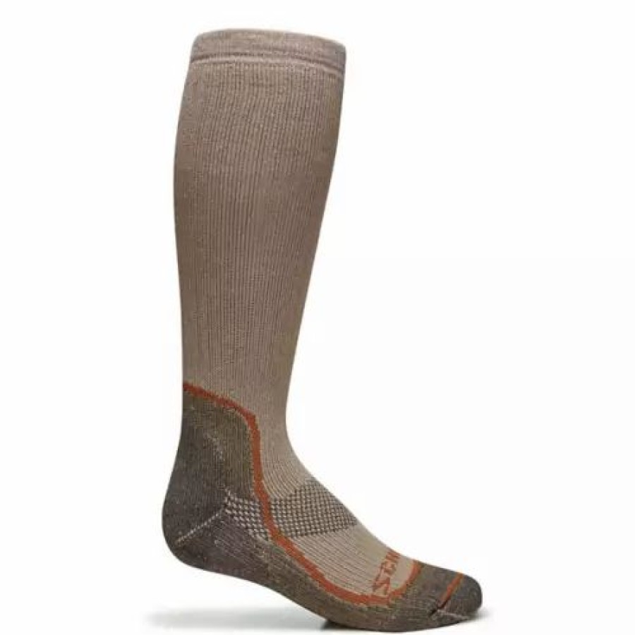 Clothing * | Men'S Scheels Outfitters Antelope Knee High Hunting Socks Sand