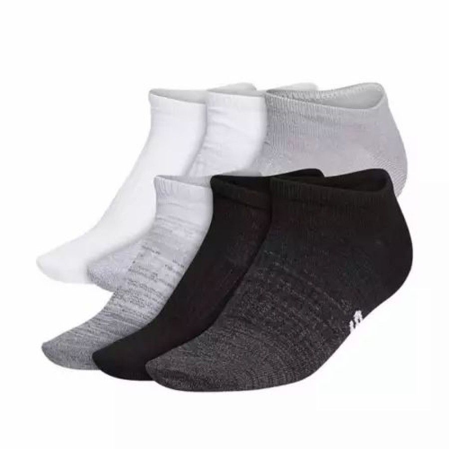 Clothing * | Women'S Adidas Superlite Badge Of Sport 2 6 Pack Ankle Socks