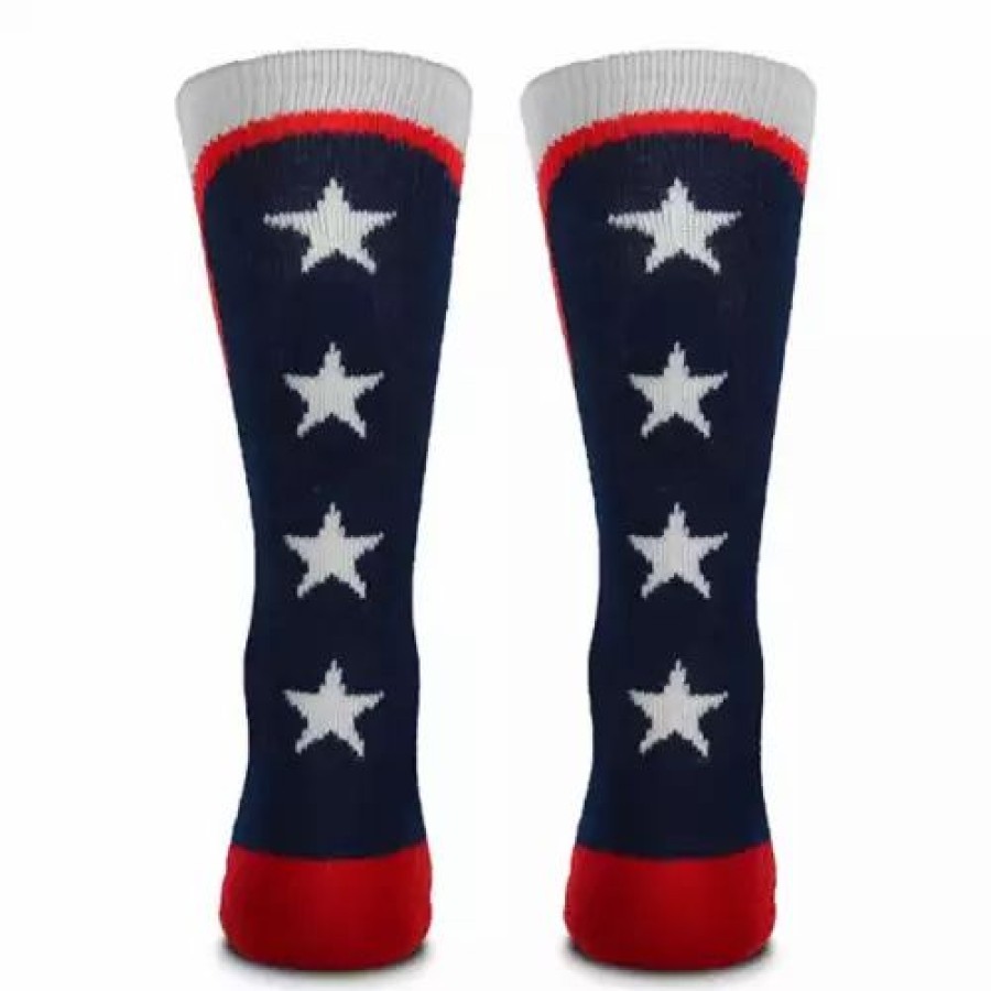 Mlb * | For Bare Feet Chicago Cubs Rwb 21 Socks