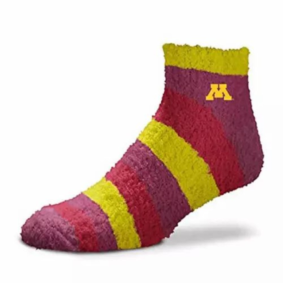 College * | For Bare Feet Women'S Minnesota Golden Gophers Rainbow Ii Socks