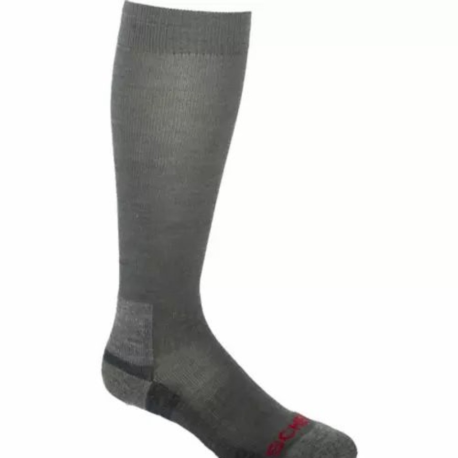 Clothing * | Adult Scheels Outfitters Bridgedale Early Season Crew Hunting Socks Gunmetal