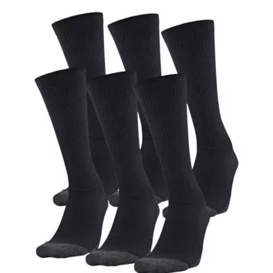 Clothing * | Adult Under Armour Performance Tech 6 Pack Crew Socks