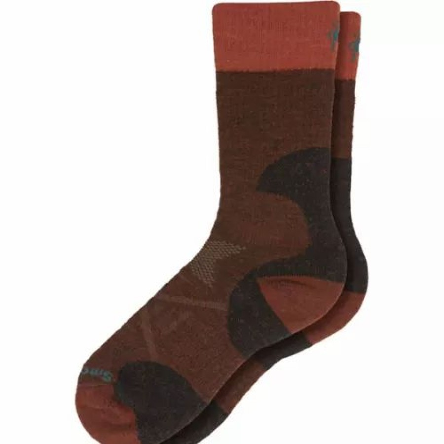 Clothing * | Men'S Smartwool Full Cushion 2 Pack Crew Hunting Socks Chestnut