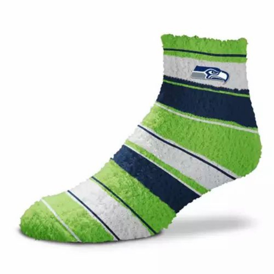 Nfl * | For Bare Feet Seattle Seahawks Skip Stripe Socks