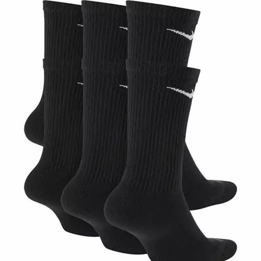 Clothing * | Adult Nike Everyday Plus Cushioned 6 Pack Crew Socks