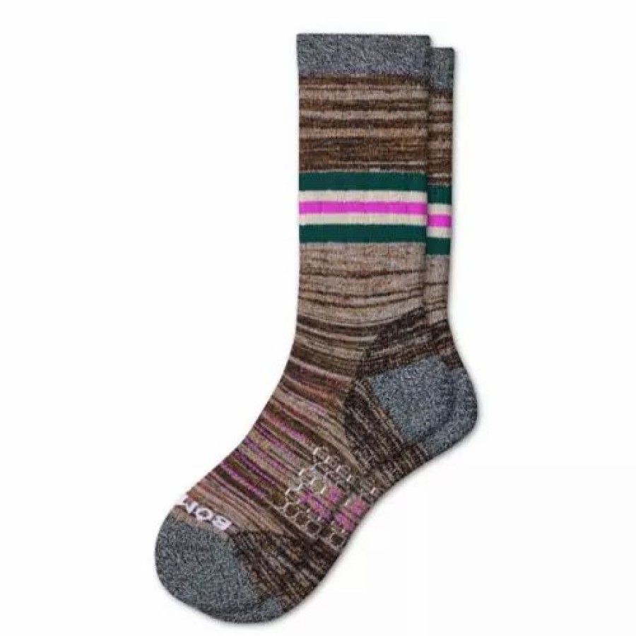 Clothing * | Women'S Bombas Multi Stripe Crew Socks