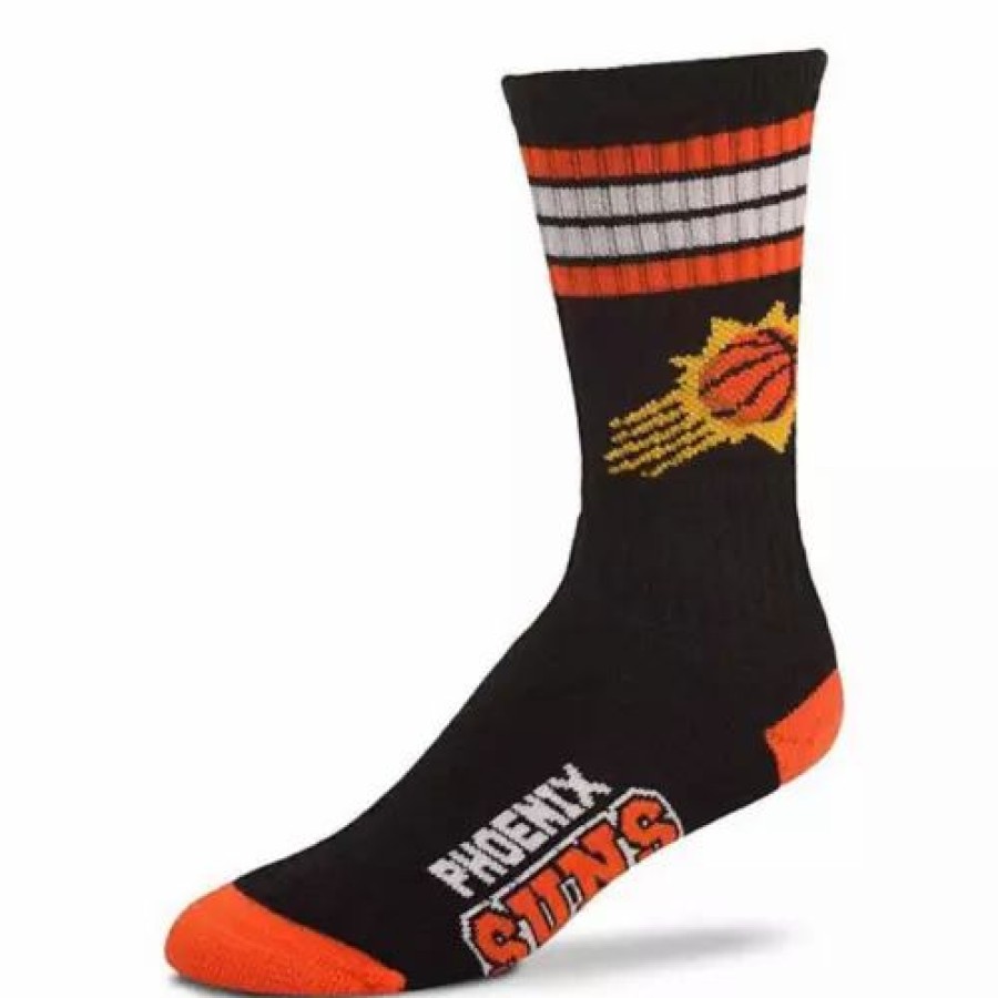 Nba * | For Bare Feet Kids' Phoenix Suns 4 Stripe Deuce Socks