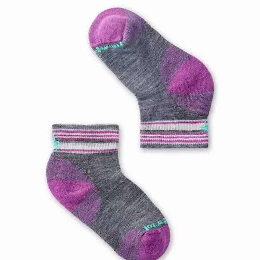 Clothing * | Kids' Smartwool Light Cusion Ankle Hiking Socks