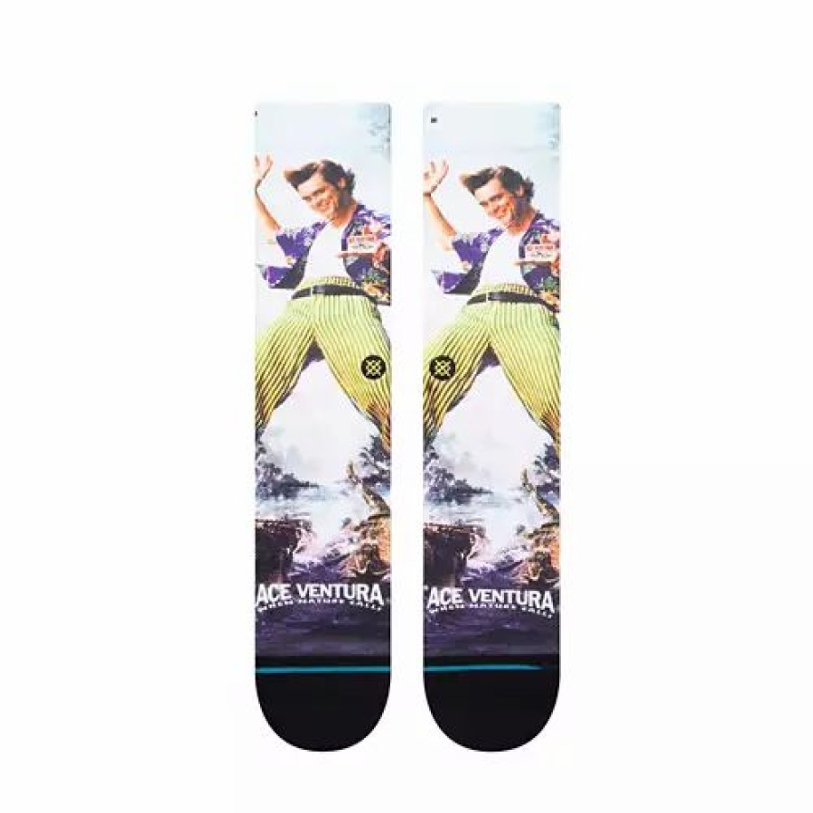 Clothing * | Adult Stance Nature Calls Crew Socks Black