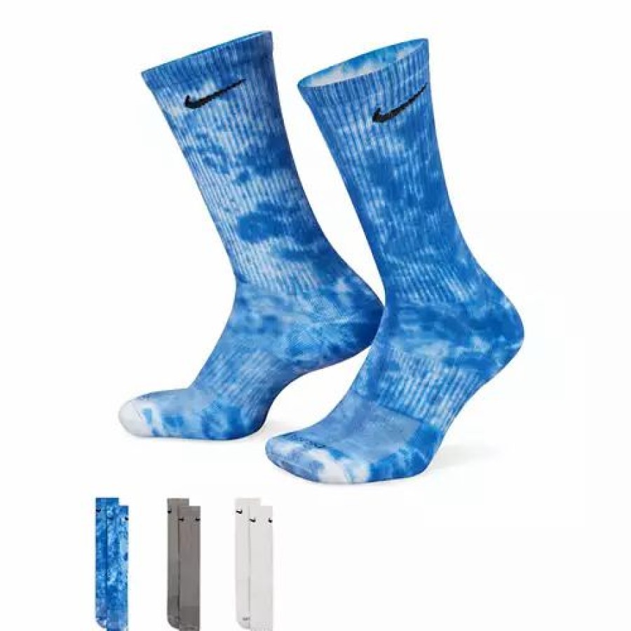 Clothing * | Adult Nike Everyday Plus 3 Pack Crew Socks