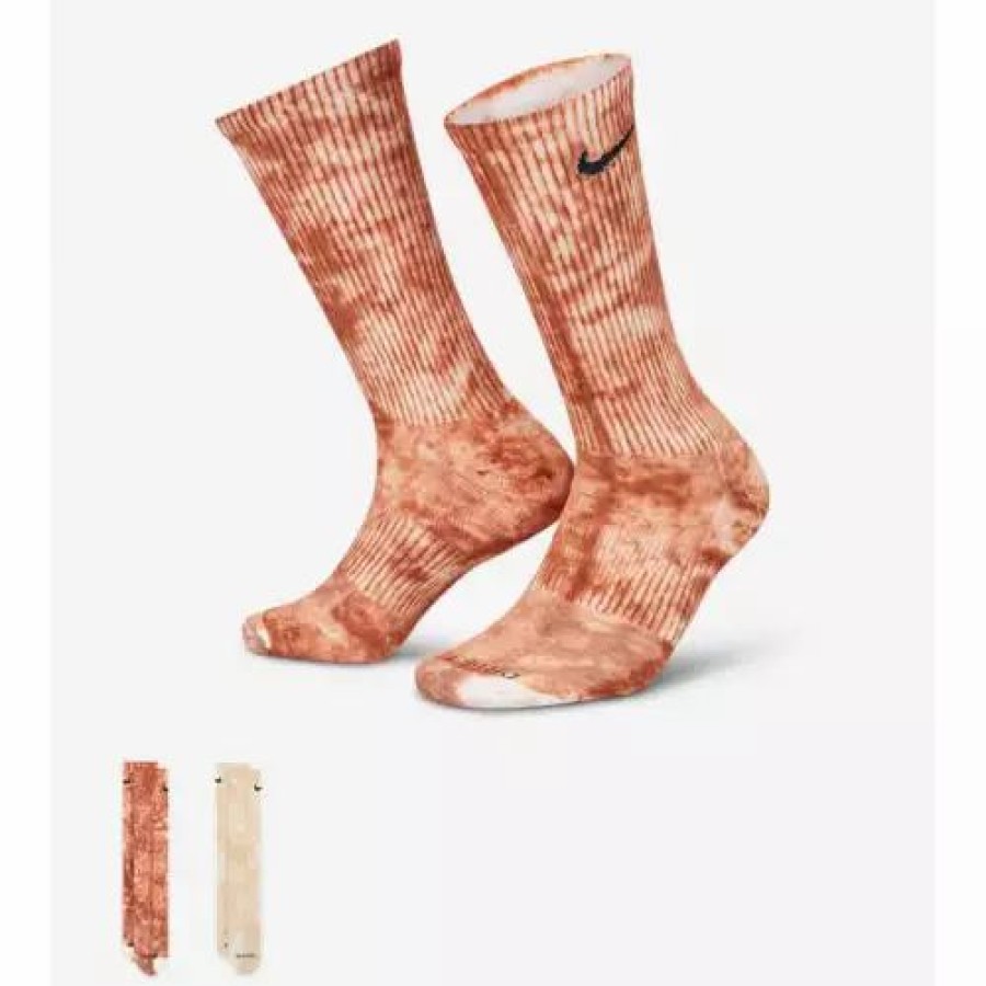 Clothing * | Adult Nike Everyday Plus Tie Dye 2 Pack Crew Socks