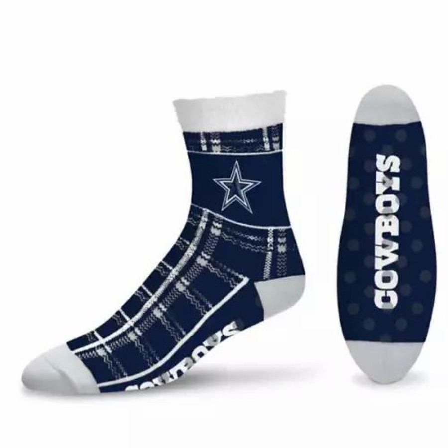 Nfl * | For Bare Feet Dallas Cowboys Cozy Cabin Socks