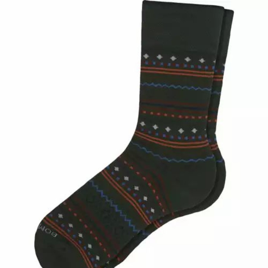 Clothing * | Adult Bombas Fairsle Mountain Crew Socks