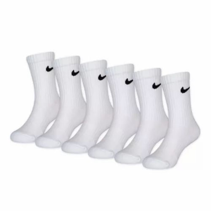 Clothing * | Kids' Nike Dri-Fit Perfect 6 Pack Crew Socks