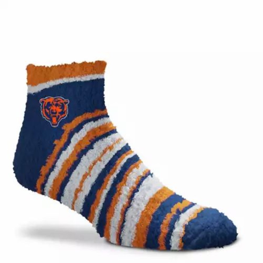 Nfl * | For Bare Feet Women'S Chicago Bears Rainbow Ii Socks Navy