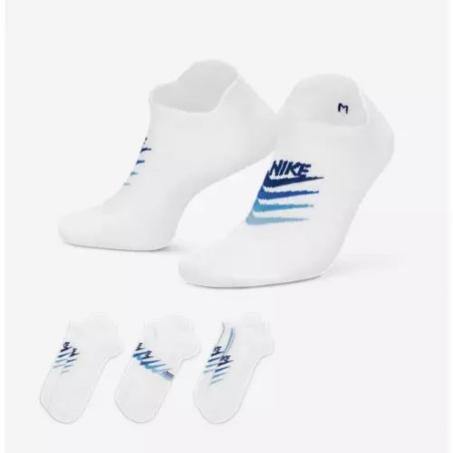 Clothing * | Women'S Nike Everyday Plus Lightweight 3 Pack Ankle Socks