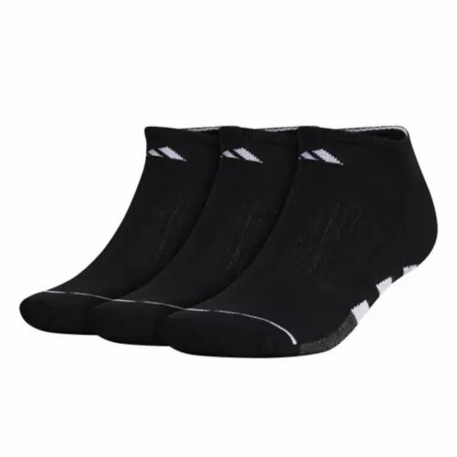 Clothing * | Adult Adidas Cushion Ii 3 Pack No Show Socks