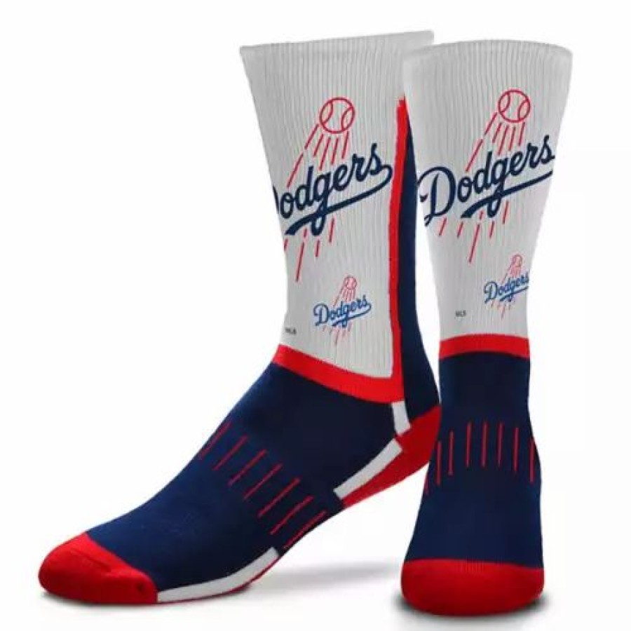 Mlb * | For Bare Feet Los Angeles Dodgers Rwb 21 Socks