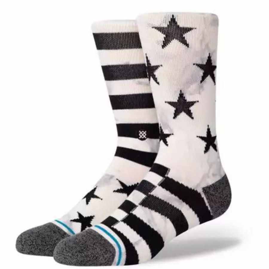 Clothing * | Adult Stance Sidereal 2 Crew Socks Grey Heather