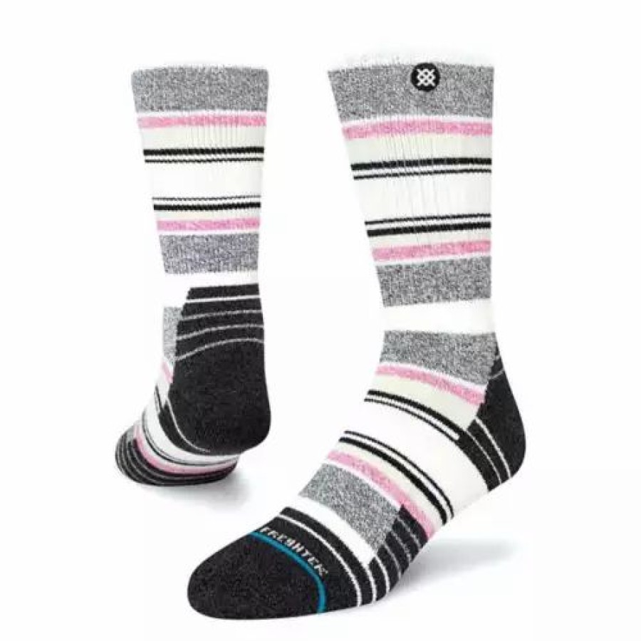 Clothing * | Adult Stance Pack It Up Crew Hiking Socks Black