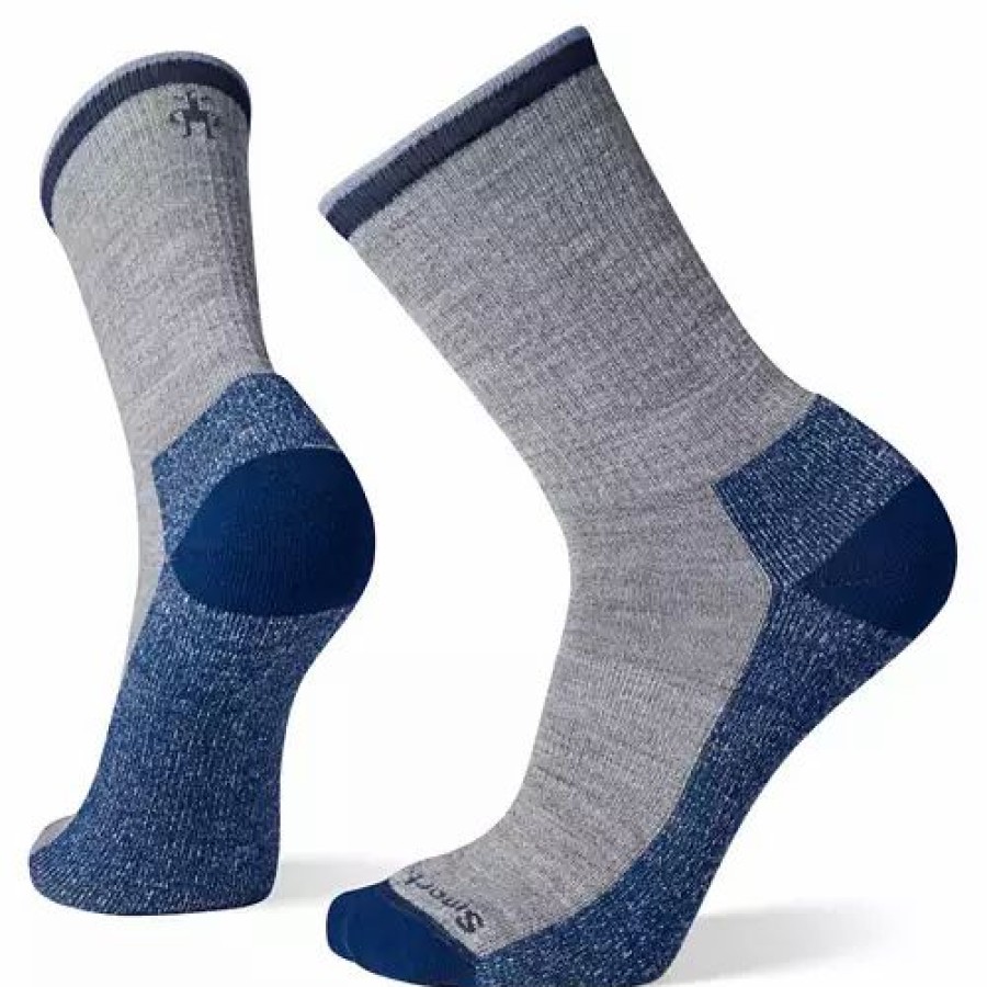 Clothing * | Adult Smartwool Everyday Street Crew Hiking Socks Light Grey