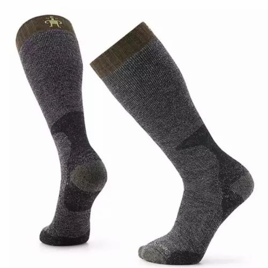 Clothing * | Men'S Smartwool Hunt Classic Maximum Cushion Crew Hunting Socks Black