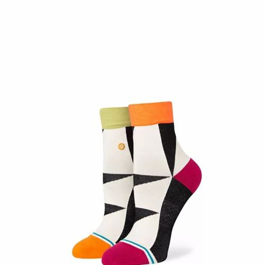 Clothing * | Adult Stance Flip Side Quarter Socks Multi