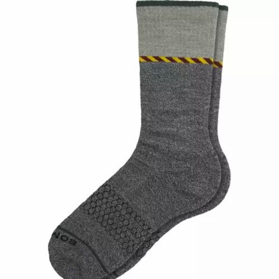 Clothing * | Adult Bombas Merino Colorblock Crew Socks