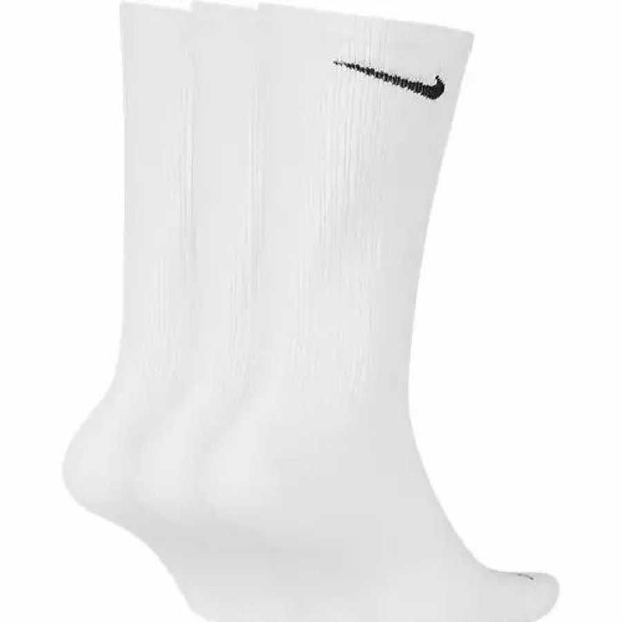 Clothing * | Adult Nike Everyday Plus Lightweight 3 Pack Crew Running Socks