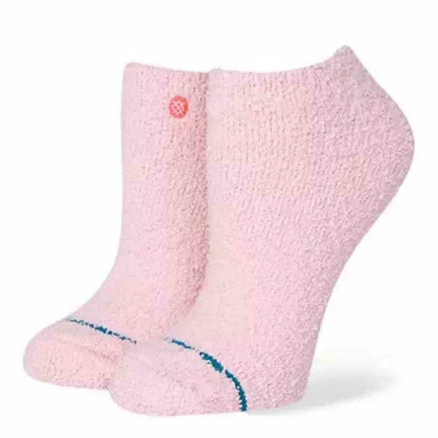 Clothing * | Adult Stance Wococo Cozy Ankle Socks Pink