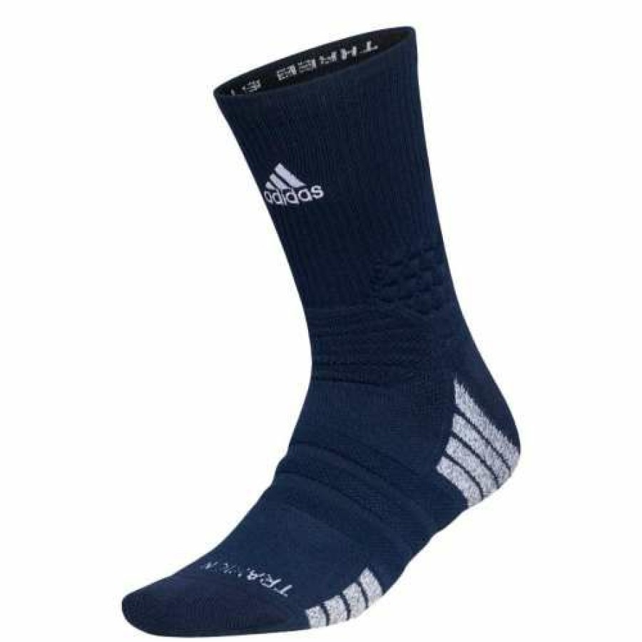 Clothing * | Men'S Adidas Creator 365 Crew Socks Navy White