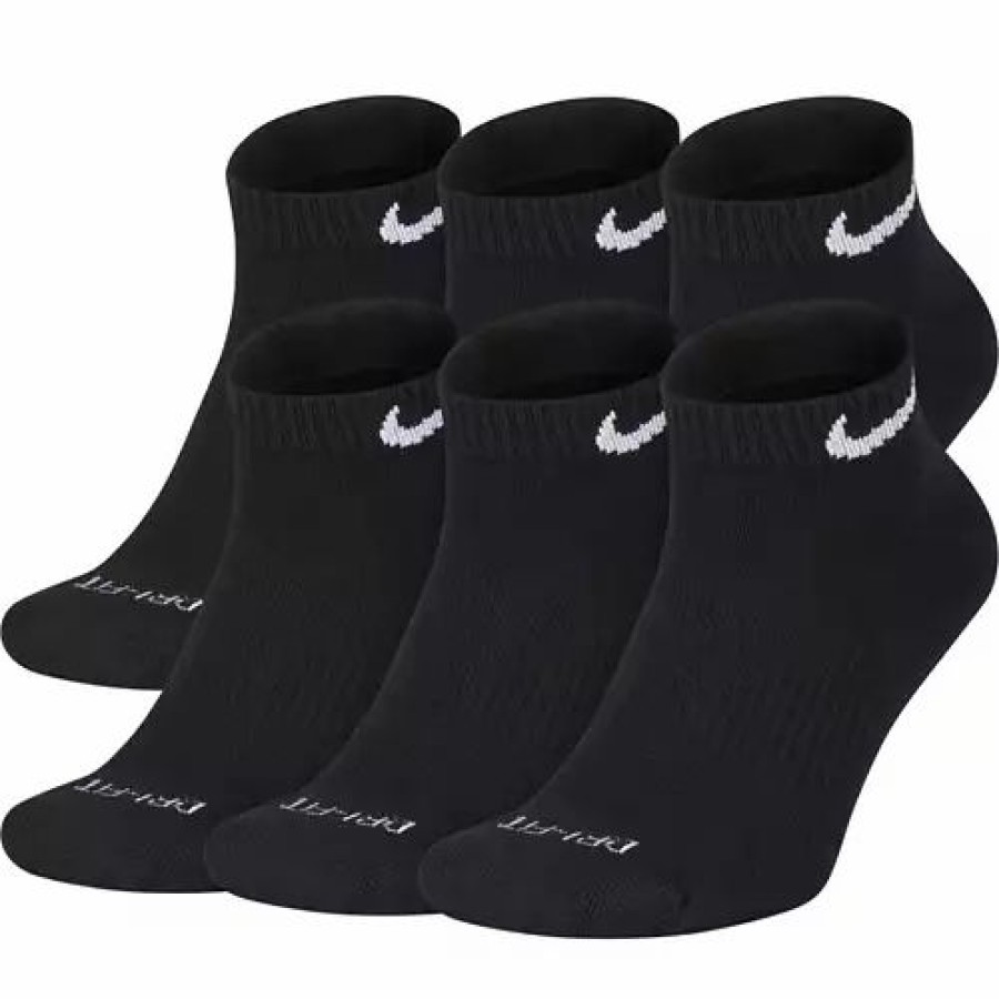 Clothing * | Adult Nike Everyday Plus Cushion 6 Pack Ankle Socks