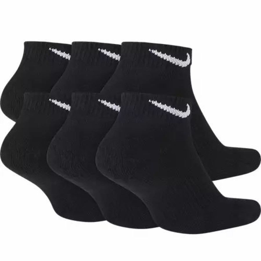 Clothing * | Adult Nike Everyday Plus Cushion 6 Pack Ankle Socks