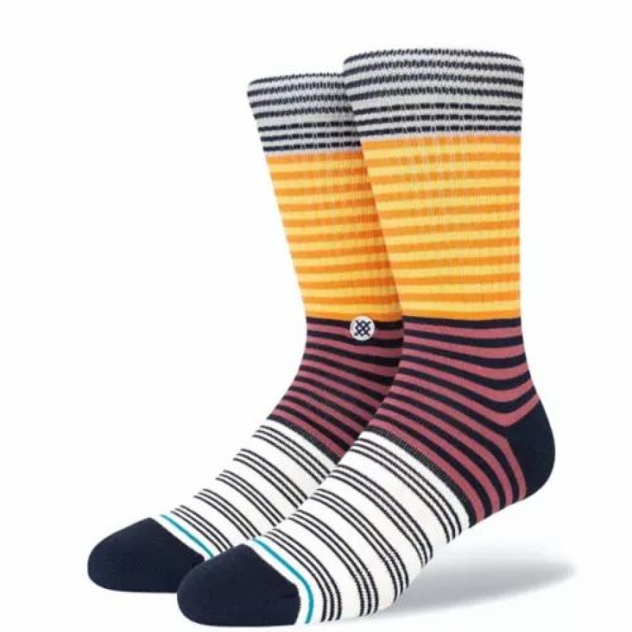 Clothing * | Adult Stance Diatonic Crew Socks Navy