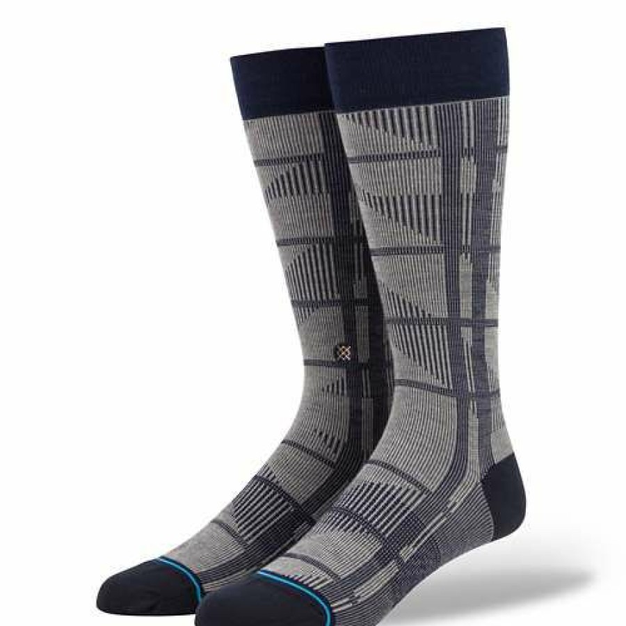 Clothing * | Adult Stance Meredith Crew Socks Navy