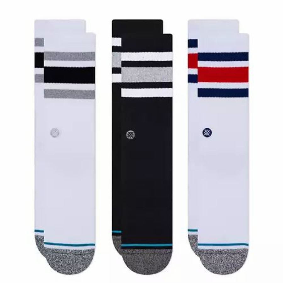 Clothing * | Adult Stance Boyd 3 Pack Crew Socks Multi