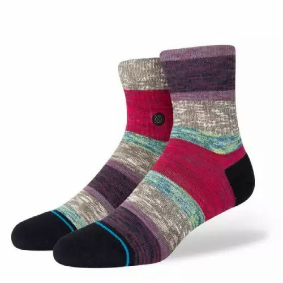 Clothing * | Women'S Stance Heartfelt Quarter Socks Multi