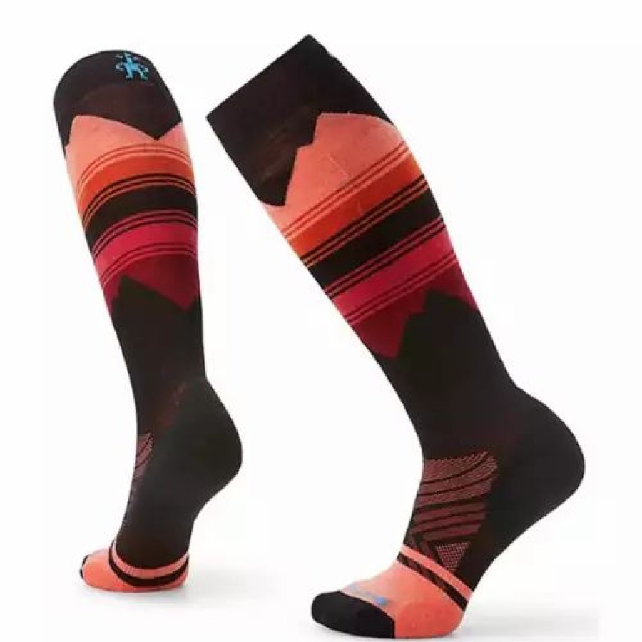 Clothing * | Women'S Smartwool Targeted Chushion Pattern Knee High Skiing Socks