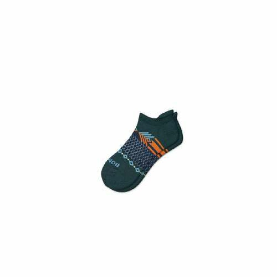 Clothing * | Men'S Bombas Marl Colorblock Ankle Socks