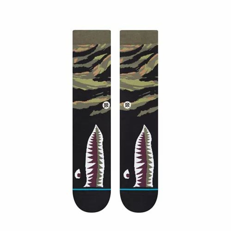 Clothing * | Adult Stance Warbird Crew Socks Burgundy