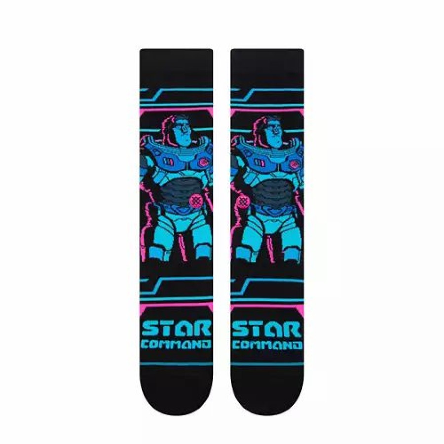 Clothing * | Adult Stance Lightyear Crew Socks Black