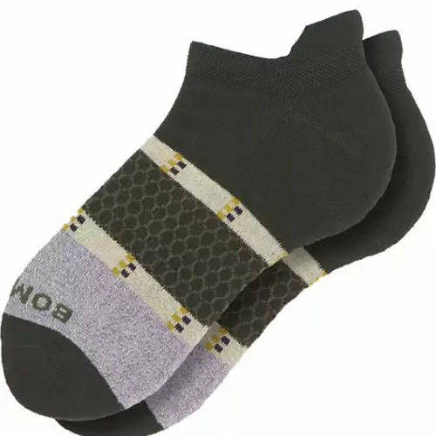 Clothing * | Adult Bombas Striped Ankle Socks